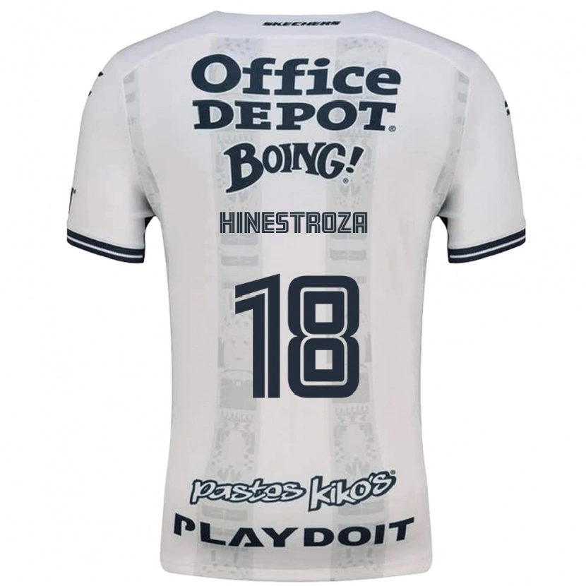 Danxen Kinderen Marino Hinestroza #18 Rood Wit Zwart Uitshirt Uittenue 2026/27 T-Shirt