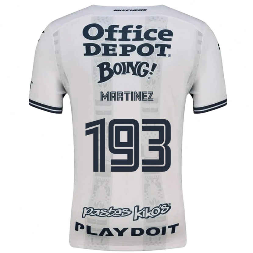 Danxen Kinderen Pedro Martínez #193 Rood Wit Zwart Uitshirt Uittenue 2026/27 T-Shirt