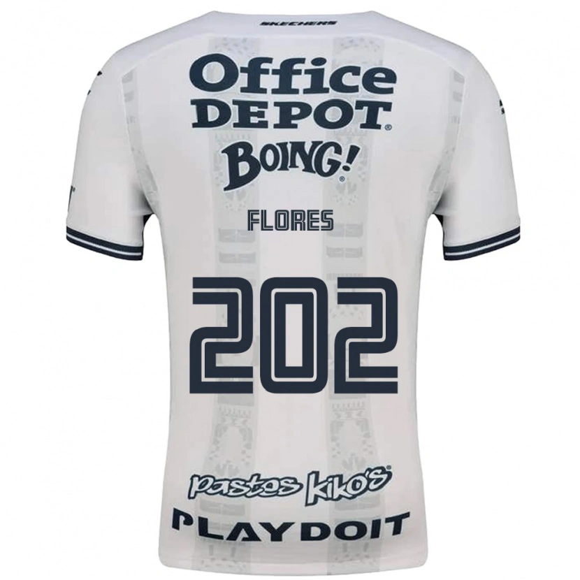Danxen Kinderen Luis Flores #202 Rood Wit Zwart Uitshirt Uittenue 2026/27 T-Shirt