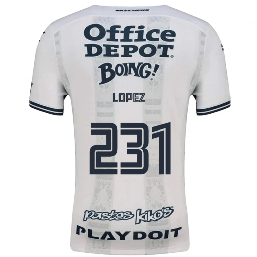 Danxen Kinderen Víctor López #231 Rood Wit Zwart Uitshirt Uittenue 2026/27 T-Shirt