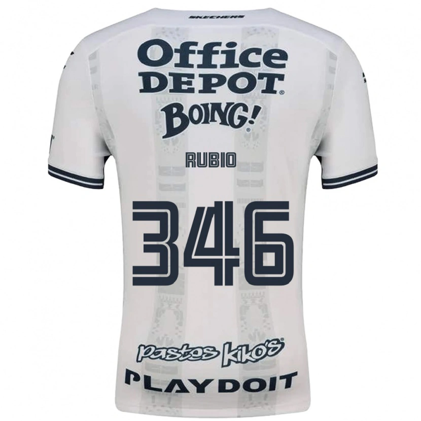Danxen Kinderen Mateo Rubio #346 Rood Wit Zwart Uitshirt Uittenue 2026/27 T-Shirt