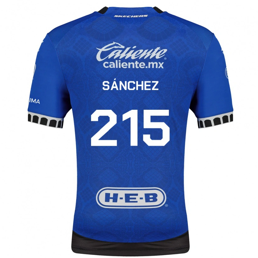 Danxen Kinderen José Sánchez #215 Koninklijk Blauw Wit Zwart Uitshirt Uittenue 2026/27 T-Shirt