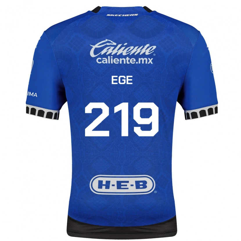 Danxen Kinderen Bless Ege #219 Koninklijk Blauw Wit Zwart Uitshirt Uittenue 2026/27 T-Shirt
