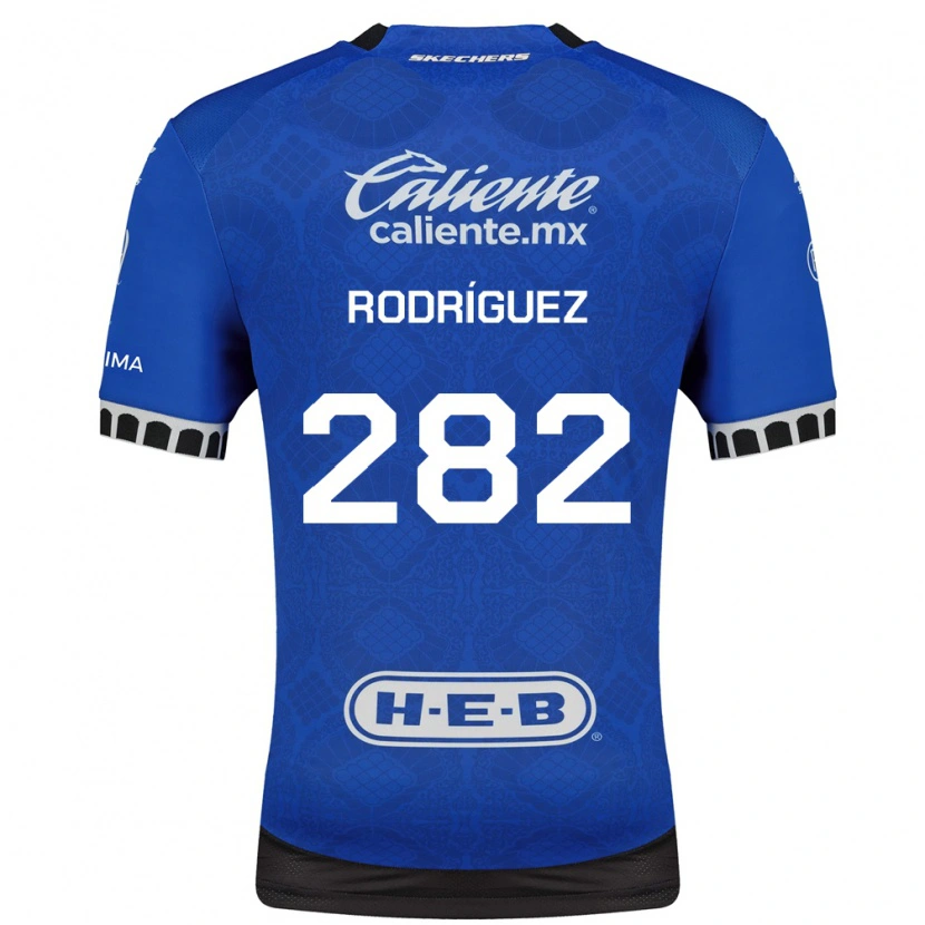 Danxen Kinderen Aldo Rodríguez #282 Koninklijk Blauw Wit Zwart Uitshirt Uittenue 2026/27 T-Shirt