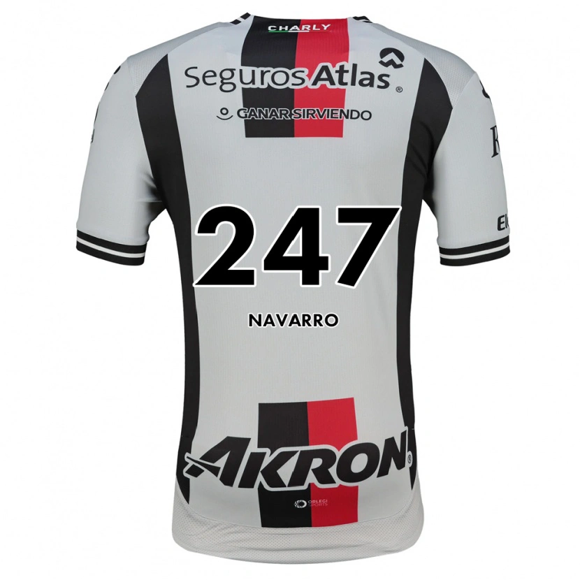 Danxen Kinderen Aldo Navarro #247 Wit Rood Zwart Uitshirt Uittenue 2026/27 T-Shirt