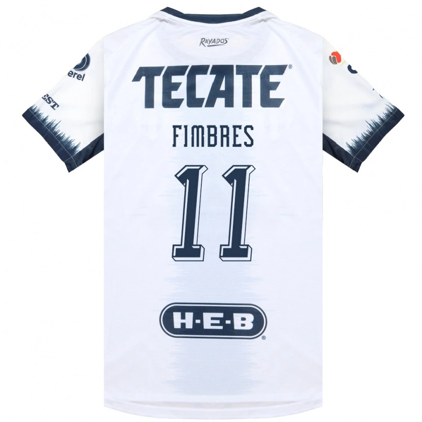 Danxen Kinderen Iker Fimbres #11 Wit Inktblauw Rood Uitshirt Uittenue 2026/27 T-Shirt