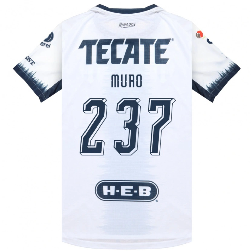 Danxen Kinderen José Muro #237 Wit Inktblauw Rood Uitshirt Uittenue 2026/27 T-Shirt