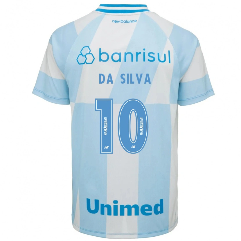 Danxen Kinderen Juliana Odilon Da Silva #10 Lichtblauw Wit Uitshirt Uittenue 2026/27 T-Shirt