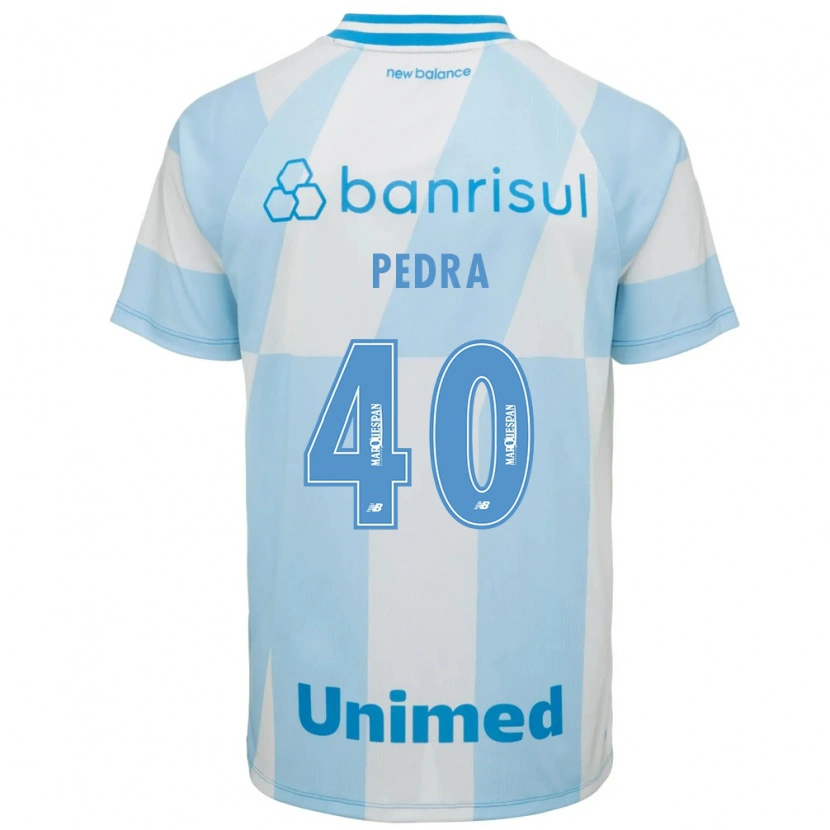 Danxen Kinderen Duda Pedra #40 Lichtblauw Wit Uitshirt Uittenue 2026/27 T-Shirt