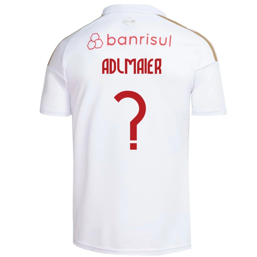 Danxen Kinderen Antony Adlmaier #0 Wit Rood Uitshirt Uittenue 2026/27 T-Shirt