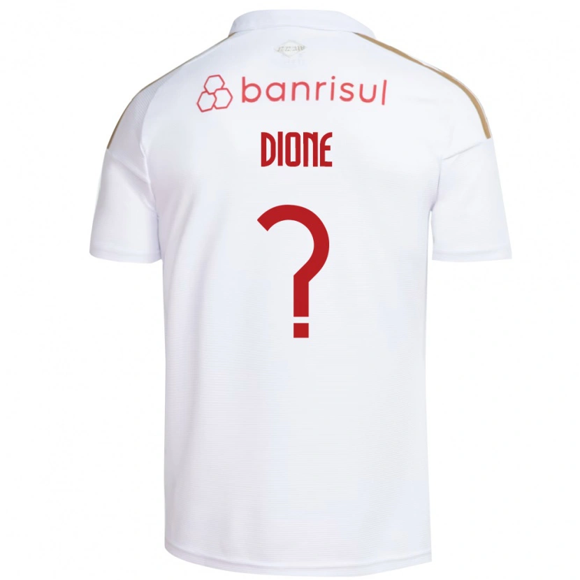 Danxen Kinderen Dione #0 Wit Rood Uitshirt Uittenue 2026/27 T-Shirt