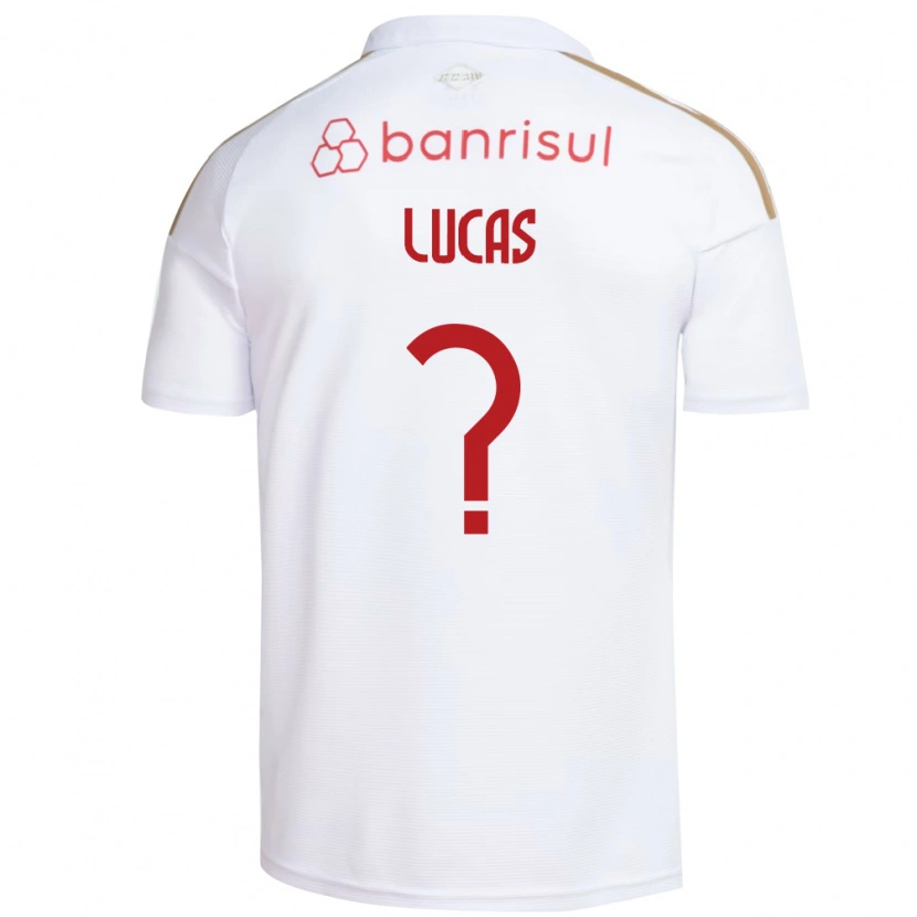 Danxen Kinderen Crysthyan Lucas #0 Wit Rood Uitshirt Uittenue 2026/27 T-Shirt
