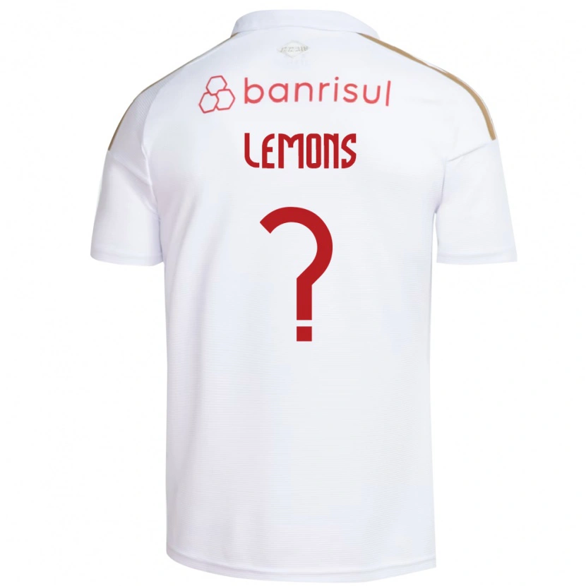 Danxen Kinderen Matheus Lemons #0 Wit Rood Uitshirt Uittenue 2026/27 T-Shirt
