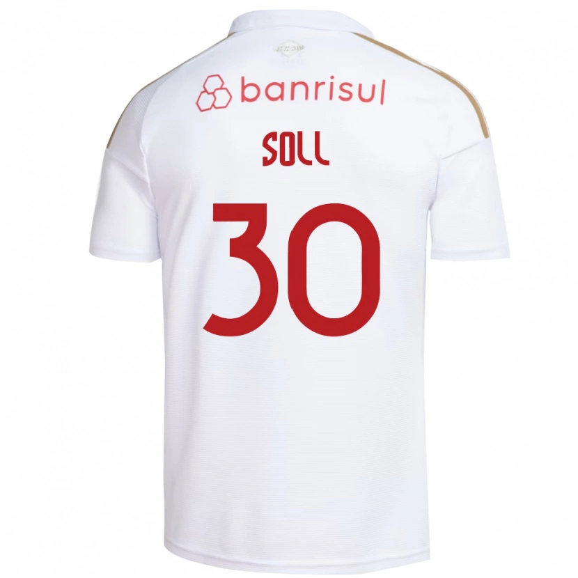Danxen Kinderen Soll #30 Wit Rood Uitshirt Uittenue 2026/27 T-Shirt