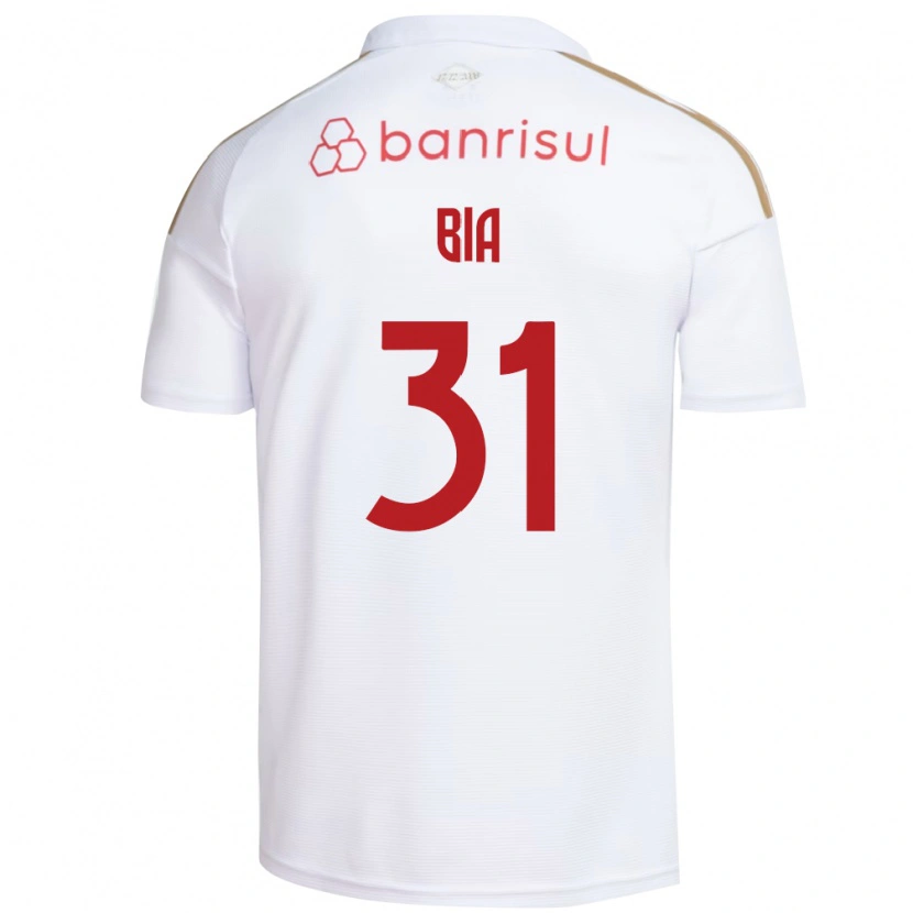 Danxen Kinderen Bia #31 Wit Rood Uitshirt Uittenue 2026/27 T-Shirt