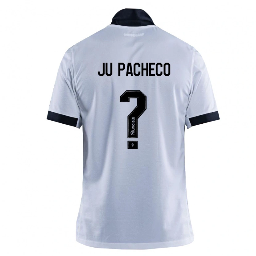Danxen Kinderen Ju Pacheco #0 Zwart Wit Uitshirt Uittenue 2026/27 T-Shirt