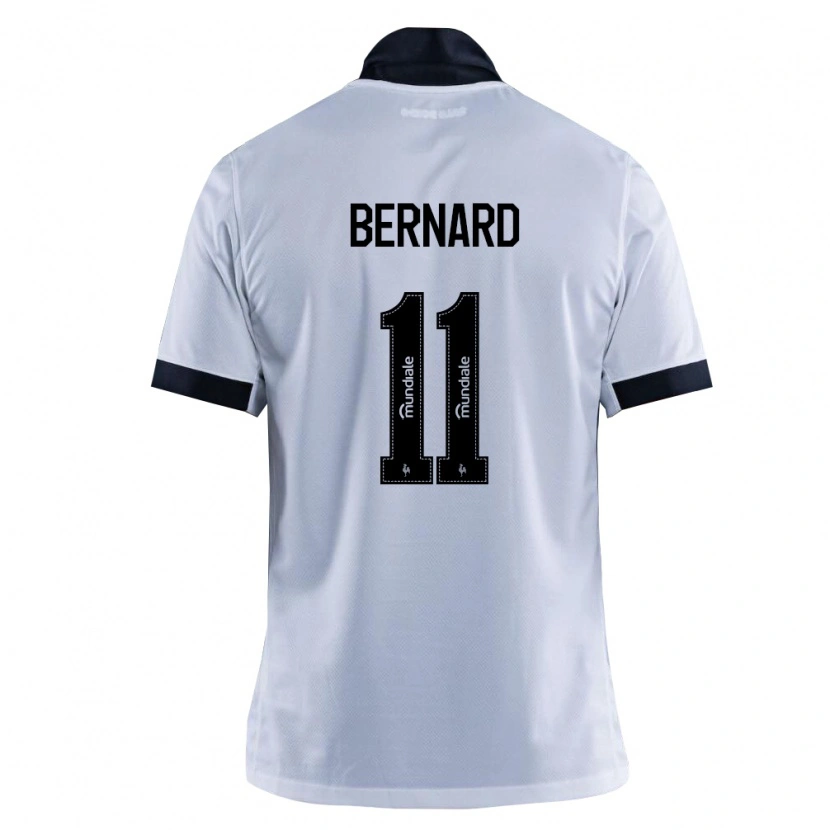 Danxen Kinderen Bernard Anício Caldeira Duarte #11 Zwart Wit Uitshirt Uittenue 2026/27 T-Shirt