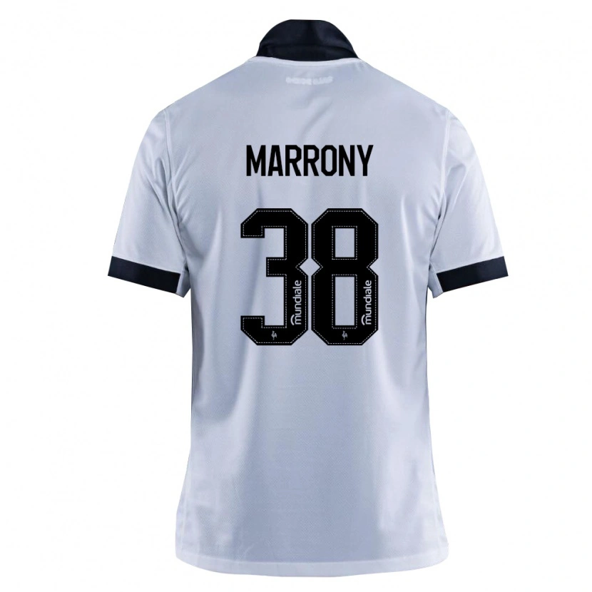 Danxen Kinderen Marrony #38 Zwart Wit Uitshirt Uittenue 2026/27 T-Shirt