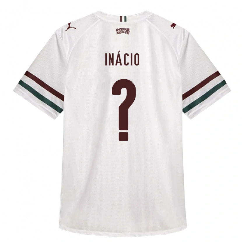 Danxen Kinderen João Inácio #0 Wit Groen Bordeaux Rood Uitshirt Uittenue 2026/27 T-Shirt