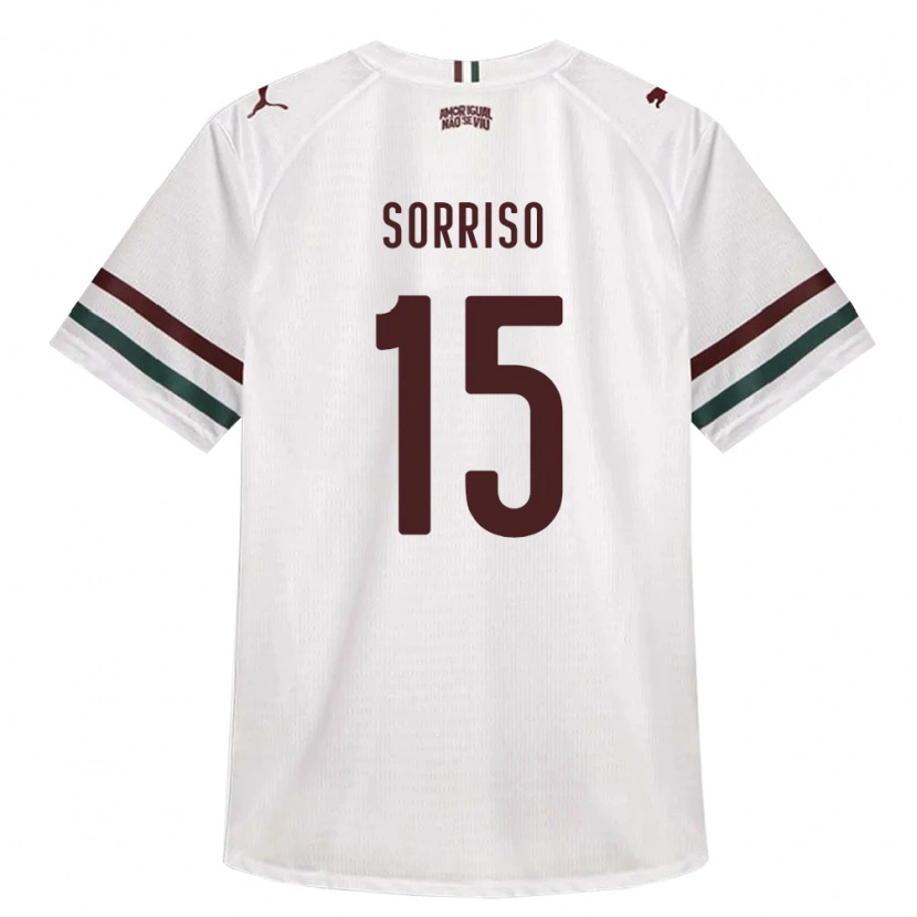 Danxen Kinderen Debora Sorriso #15 Wit Groen Bordeaux Rood Uitshirt Uittenue 2026/27 T-Shirt