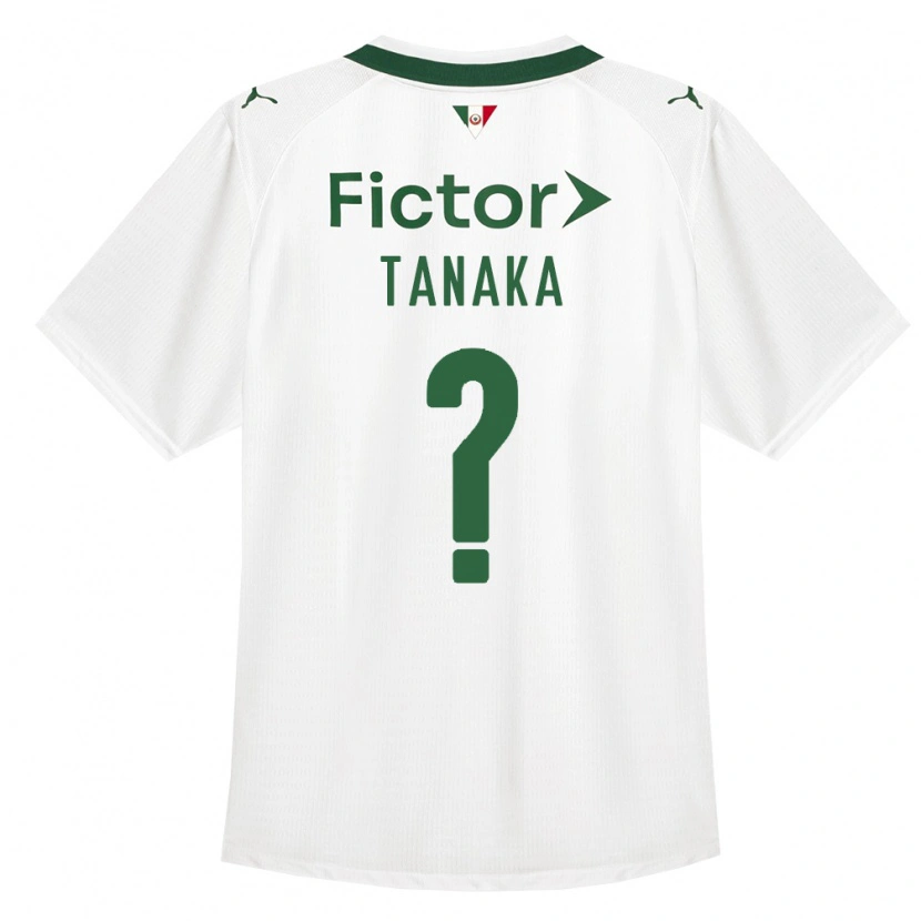 Danxen Kinderen Gabriel Tanaka #0 Groen Wit Uitshirt Uittenue 2026/27 T-Shirt