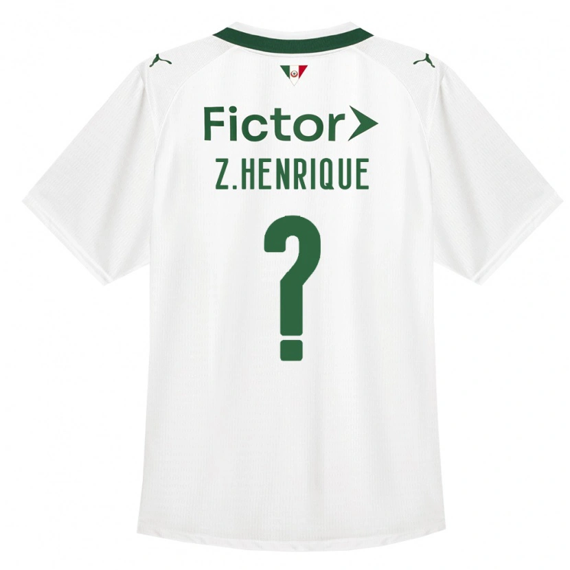 Danxen Kinderen Zé Henrique #0 Groen Wit Uitshirt Uittenue 2026/27 T-Shirt