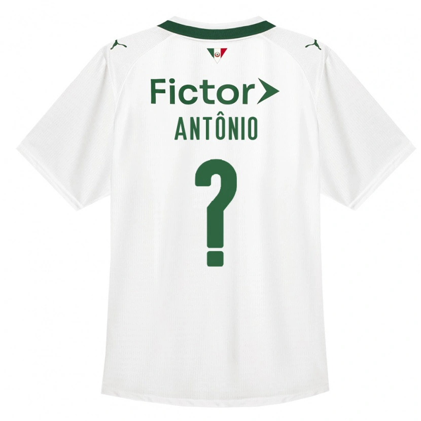 Danxen Kinderen Diogo Antônio #0 Groen Wit Uitshirt Uittenue 2026/27 T-Shirt