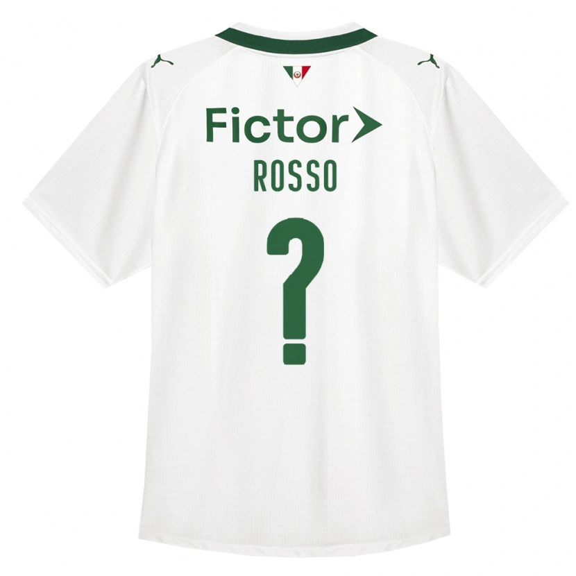 Danxen Kinderen Romer Rosso #0 Groen Wit Uitshirt Uittenue 2026/27 T-Shirt