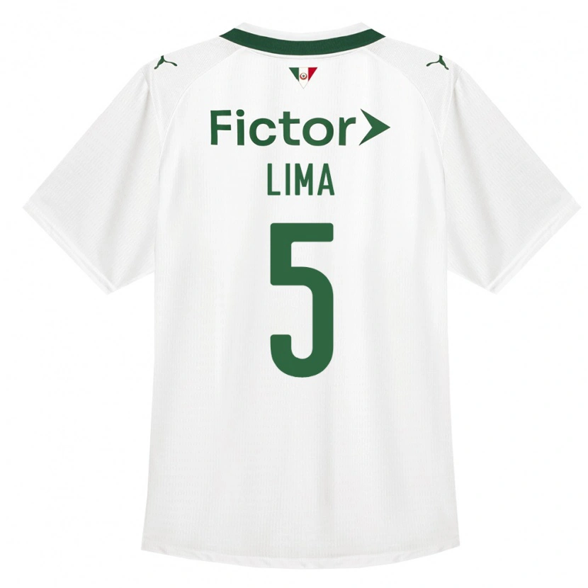 Danxen Kinderen Ingryd Lima #5 Groen Wit Uitshirt Uittenue 2026/27 T-Shirt