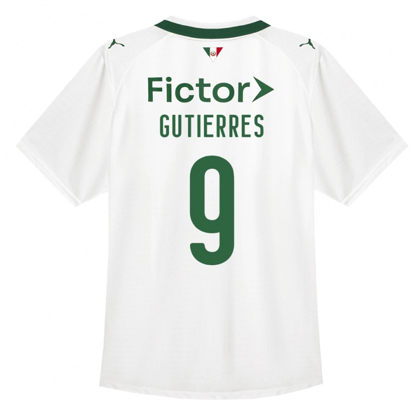 Danxen Kinderen Amanda Gutierres #9 Groen Wit Uitshirt Uittenue 2026/27 T-Shirt