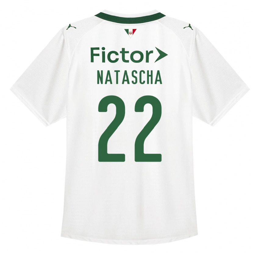 Danxen Kinderen Natascha #22 Groen Wit Uitshirt Uittenue 2026/27 T-Shirt