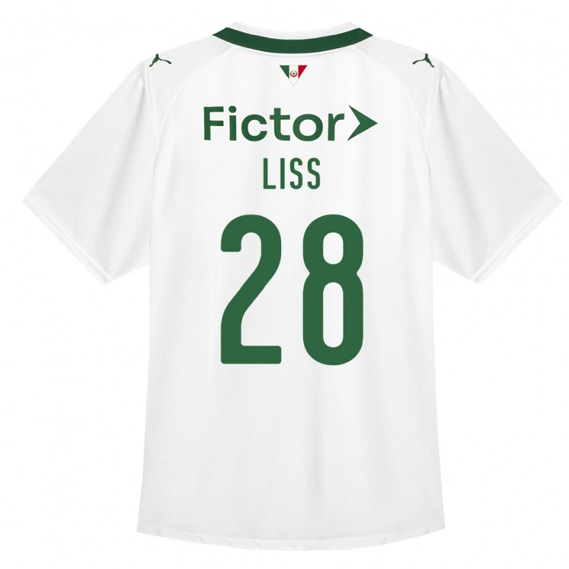 Danxen Kinderen Victória Liss #28 Groen Wit Uitshirt Uittenue 2026/27 T-Shirt