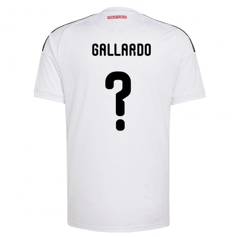 Danxen Heren Alexia Gallardo #0 Wit Zwart Thuisshirt Thuistenue 2026/27 T-Shirt