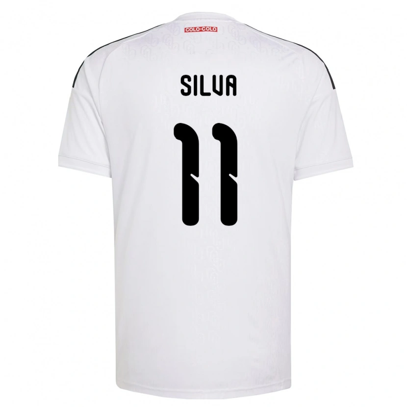 Danxen Heren Martín Silva #11 Wit Zwart Thuisshirt Thuistenue 2026/27 T-Shirt