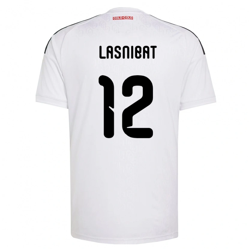 Danxen Heren Pablo Lasnibat #12 Wit Zwart Thuisshirt Thuistenue 2026/27 T-Shirt