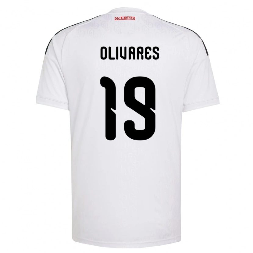 Danxen Heren Michelle Olivares #19 Wit Zwart Thuisshirt Thuistenue 2026/27 T-Shirt