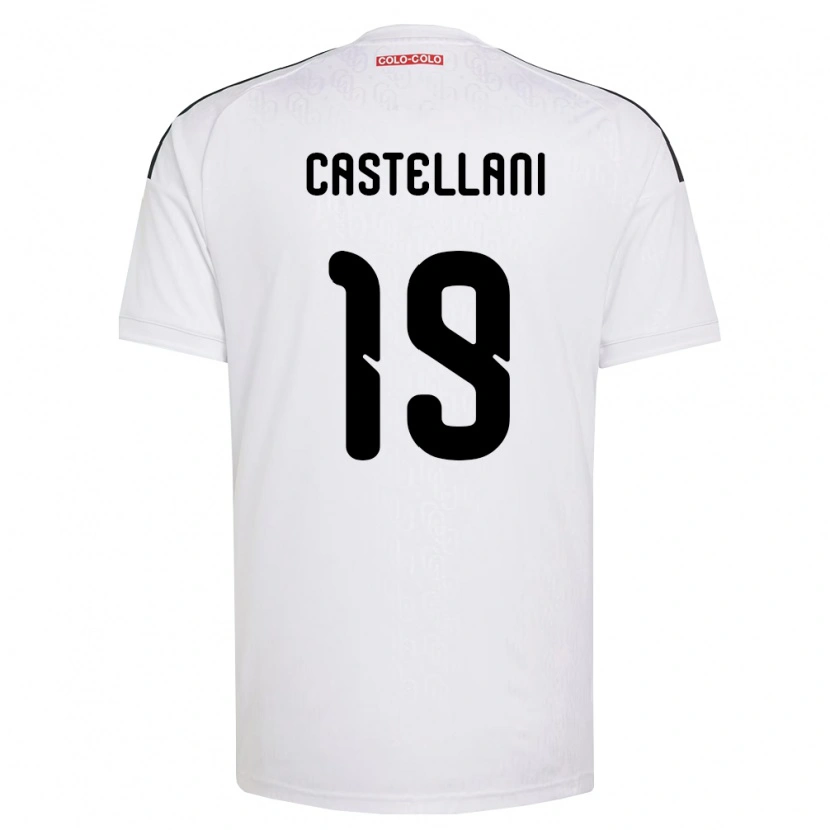 Danxen Heren Gonzalo Castellani #19 Wit Zwart Thuisshirt Thuistenue 2026/27 T-Shirt