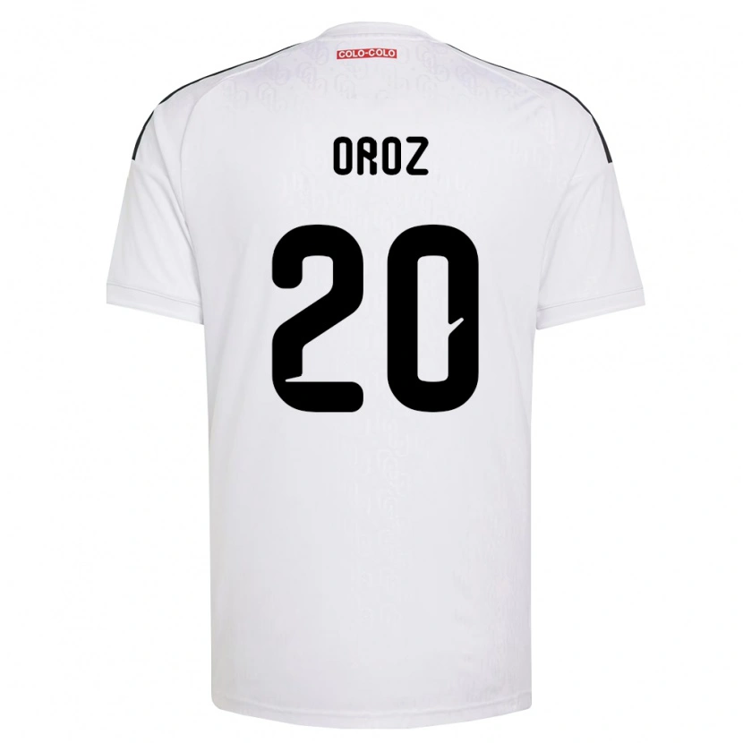 Danxen Heren Alexander Oroz #20 Wit Zwart Thuisshirt Thuistenue 2026/27 T-Shirt