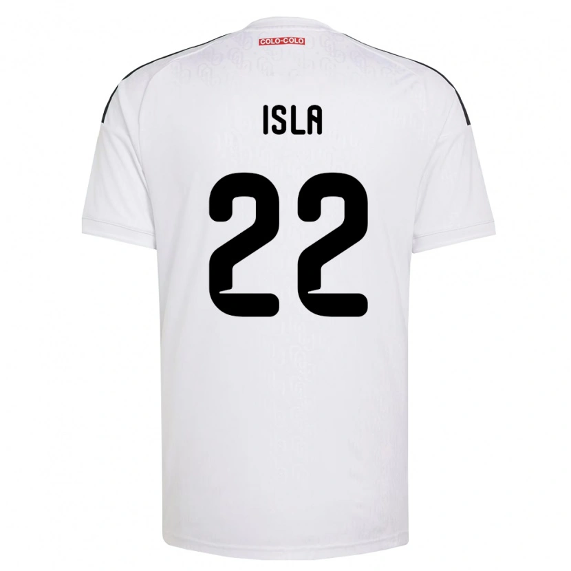 Danxen Heren Mauricio Isla #22 Wit Zwart Thuisshirt Thuistenue 2026/27 T-Shirt