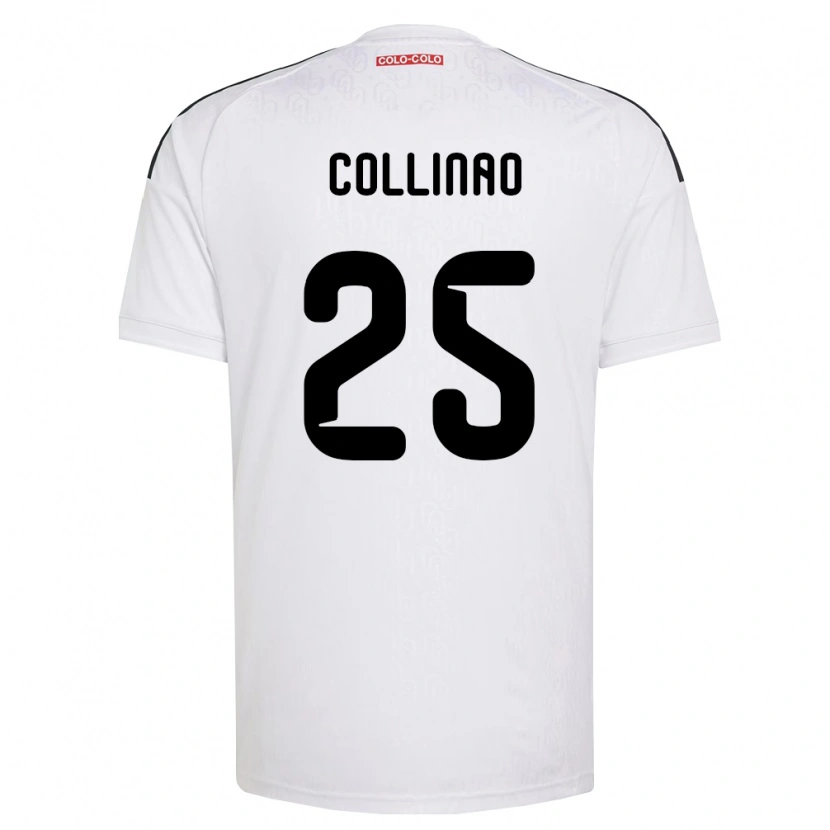 Danxen Heren Margarita Collinao #25 Wit Zwart Thuisshirt Thuistenue 2026/27 T-Shirt