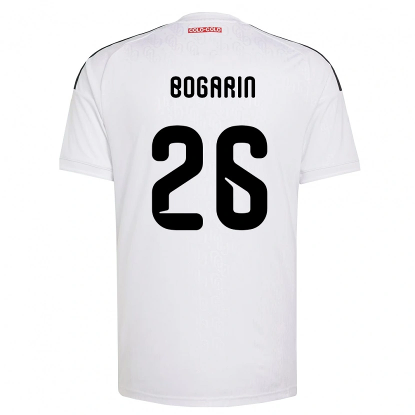 Danxen Heren Dahiana Bogarín #26 Wit Zwart Thuisshirt Thuistenue 2026/27 T-Shirt