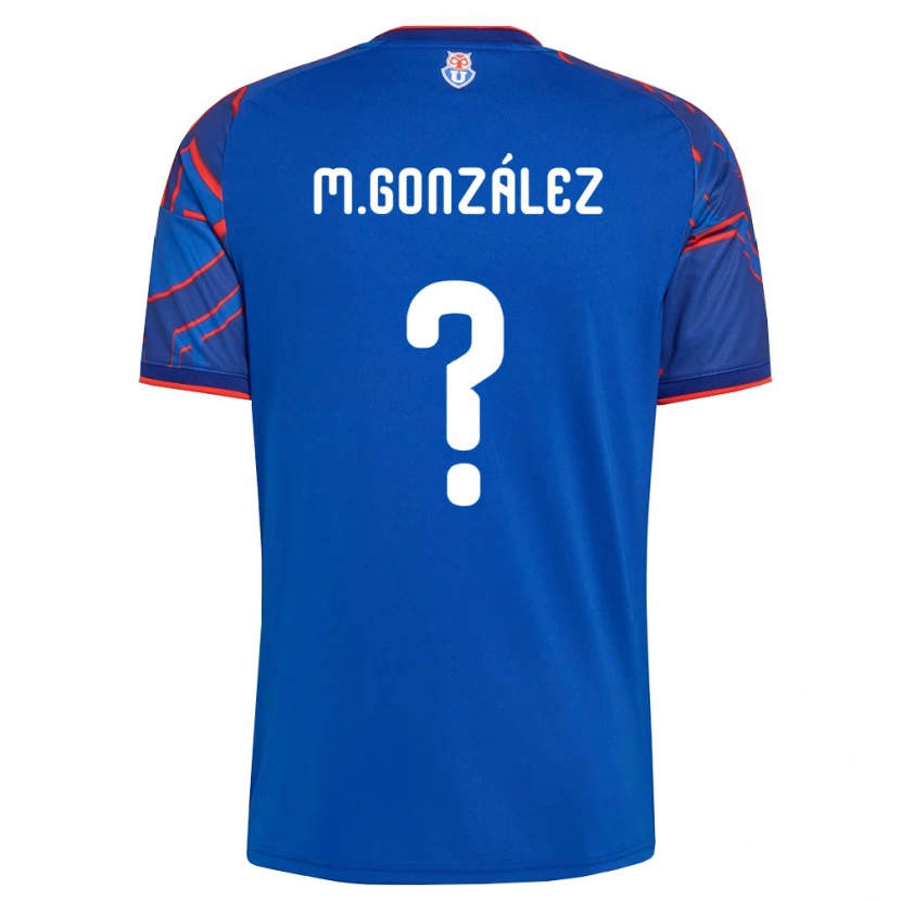Danxen Heren Matías González #0 Koninklijk Blauw Rood Thuisshirt Thuistenue 2026/27 T-Shirt