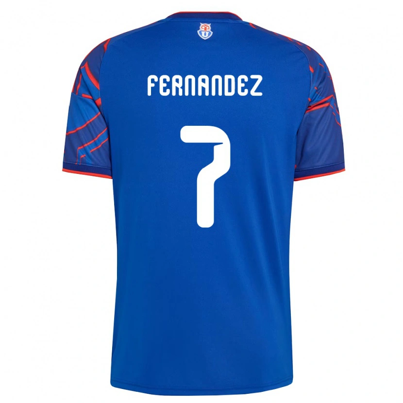Danxen Heren Rebeca Fernández #7 Koninklijk Blauw Rood Thuisshirt Thuistenue 2026/27 T-Shirt