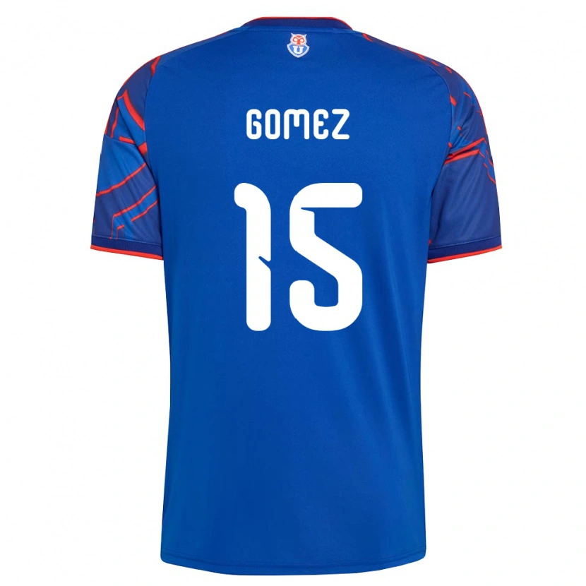 Danxen Heren Juan Pablo Gómez #15 Koninklijk Blauw Rood Thuisshirt Thuistenue 2026/27 T-Shirt