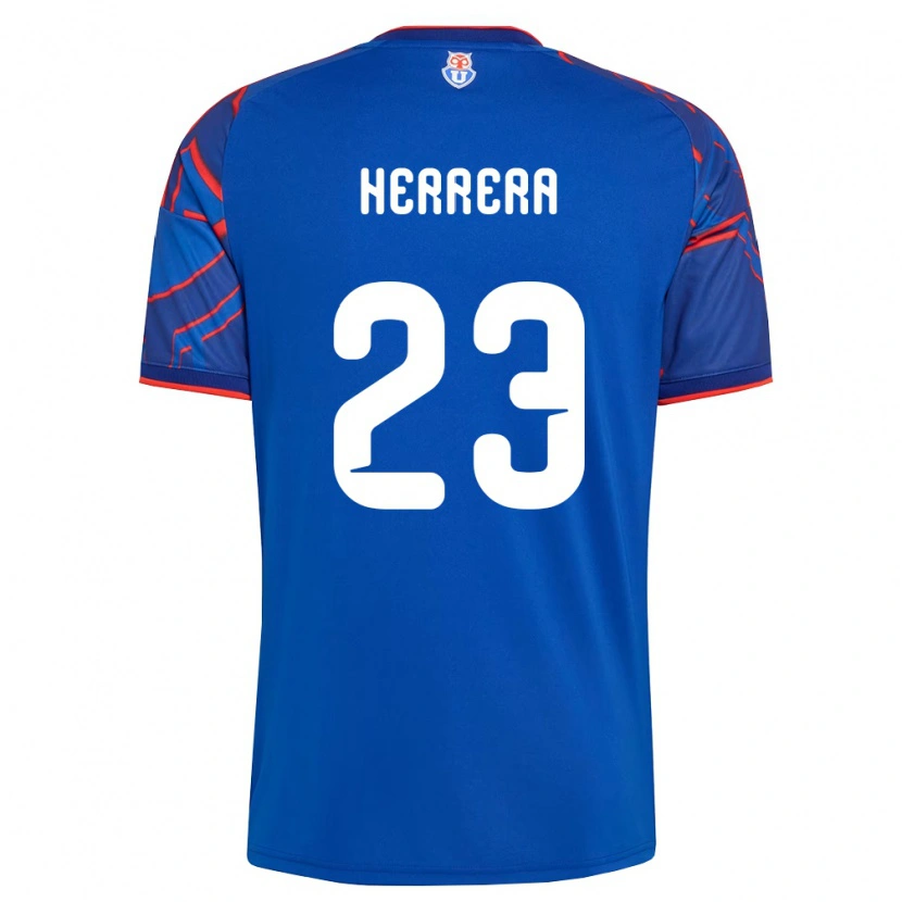 Danxen Heren Claudia Herrera #23 Koninklijk Blauw Rood Thuisshirt Thuistenue 2026/27 T-Shirt