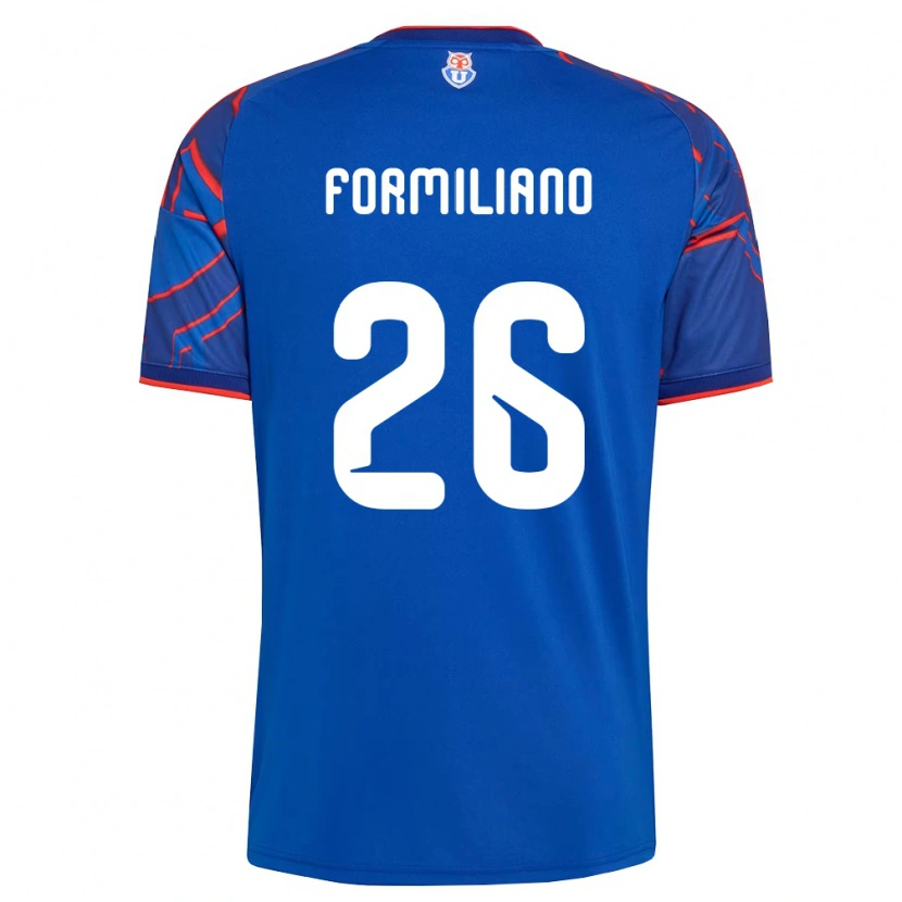 Danxen Heren Fabricio Formiliano #26 Koninklijk Blauw Rood Thuisshirt Thuistenue 2026/27 T-Shirt