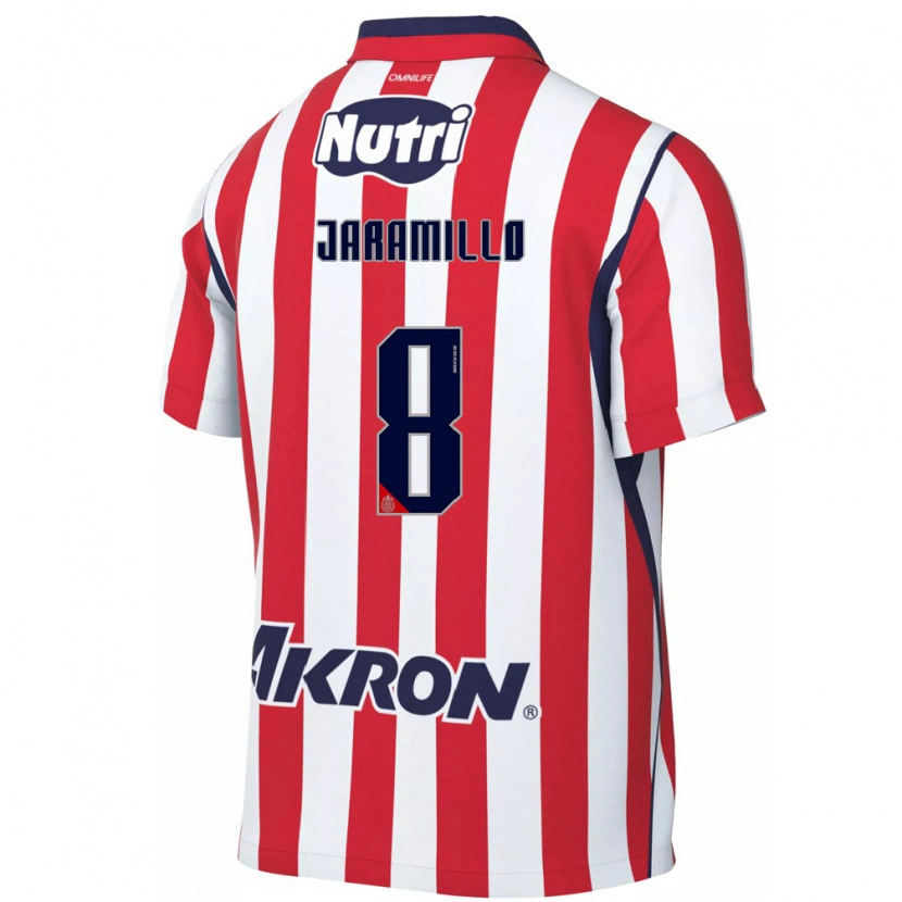 Danxen Heren Carolina Jaramillo #8 Rood Wit Thuisshirt Thuistenue 2026/27 T-Shirt
