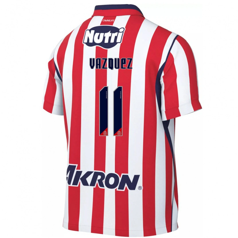 Danxen Heren Anette Vázquez #11 Rood Wit Thuisshirt Thuistenue 2026/27 T-Shirt