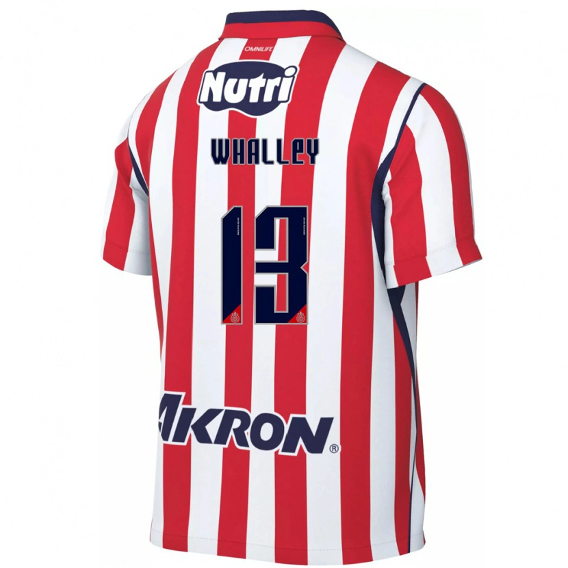 Danxen Heren Óscar Whalley #13 Rood Wit Thuisshirt Thuistenue 2026/27 T-Shirt