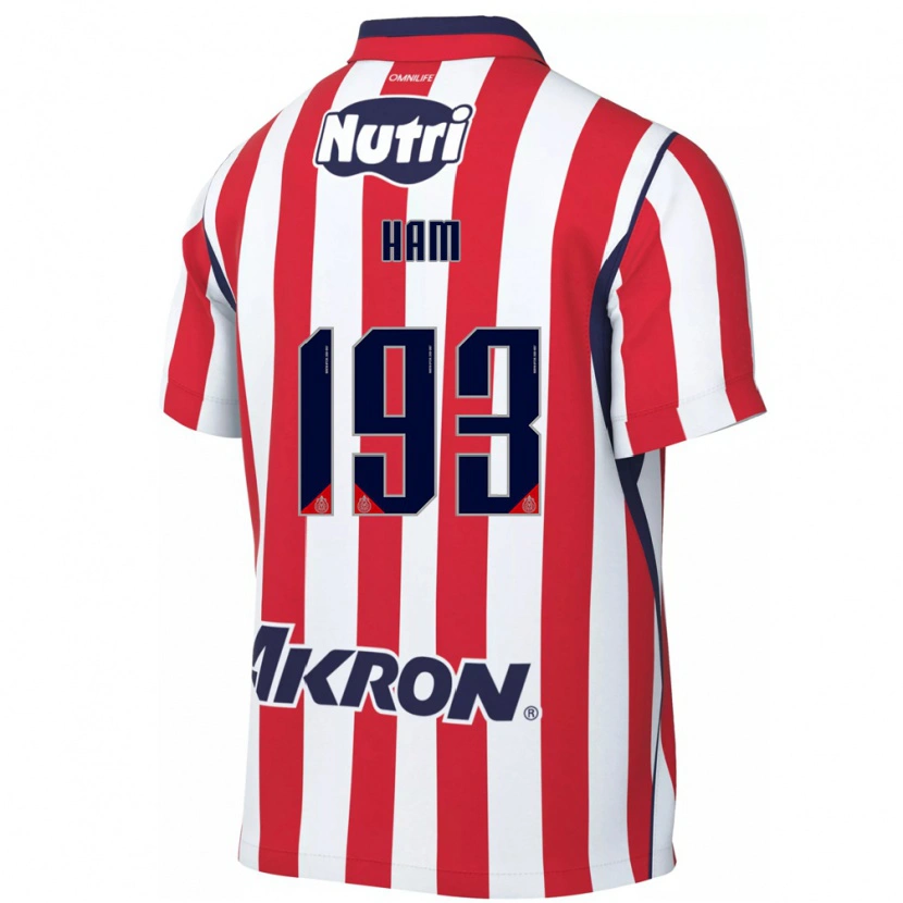 Danxen Heren Marioni Ham #193 Rood Wit Thuisshirt Thuistenue 2026/27 T-Shirt